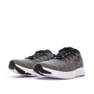 Zapatillas Running Under Armour Charged Gris/Morado, Mujer ver 6