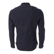 Chemise Marine à Motifs Homme Teddy Smith Caster vue 2