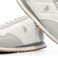 Baskets Blanches Homme US Polo ASSN Sneakers vue 7
