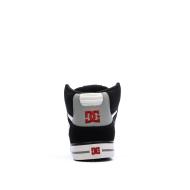 Weiße/schwarze Herren-Sneaker DC Shoes Pure High Ansicht 3