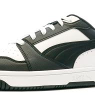 Baskets Noires/Blanches Homme Puma Rebound V6 Low vue 7