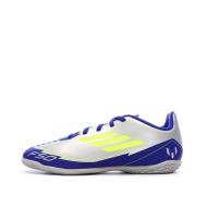 Chaussures de Foot Argent/Bleu Junior Adidas F50 Club In Messi pas cher