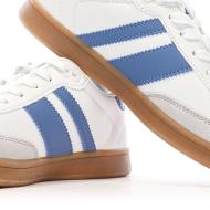 Baskets Blanches/Bleu Femme Teddy Smith 120131 vue 7