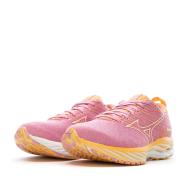 Chaussures de Running Rose Femme Mizuno Wave Rider vue 6