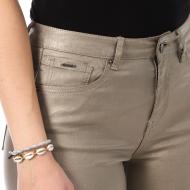Pantalon skinny enduit Doré Monday Premium Paillettes vue 3