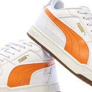Baskets Blanche/Orange Ado Puma Caven Iii Retro vue 7