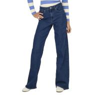 Jean Droit Bleu Foncé Femme Only Sanna pas cher