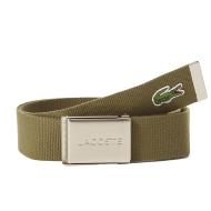 Ceinture Kaki Homme Lacoste RC2012 pas cher