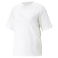 T-shirt Blanc Fushia Femme Puma 731