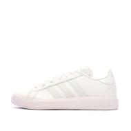 Baskets Blanc/Vert Femme Adidas Grand Court Base 2.0 pas cher