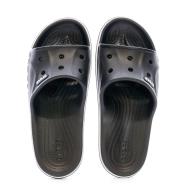 Claquettes Crocs Noires Homme Bayaband Slide vue 3