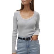 Pull Gris Femme Vero Moda Joan pas cher