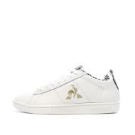 Baskets Blanc Femme Le Coq Sportif Court classic pas cher