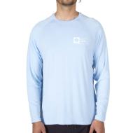 T-shirt Manches Longues Bleu Homme Salty Crew Mariner