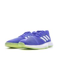 Chaussures tennis Bleu Homme Adidas Courtjam Bounce M vue 6