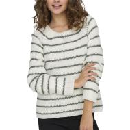 Pull Blanc/Kaki Femme JDY Ellen