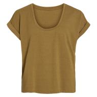 T-Shirt Marron Femme Vila Luxi pas cher
