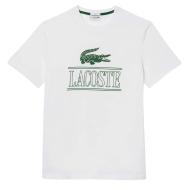T-shirt Blanc Mixte Lacoste TH1218