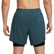 Short de Running Vert/Noir Homme Nike Stride vue 2