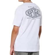 T-shirt Blanc Garçon Kaporal MERCYH vue 2