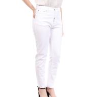 Jean Blanc Femme Teddy Smith Ginger Dyed pas cher