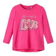 T-shirt Manches Longues Rose Fille Name it Cosmic