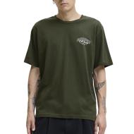 T-Shirt Kaki Homme Jack & Jone Koto