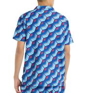 Chemisette Bleu Homme Umbro Printed Shirt Regale vue 2