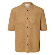 Chemise Camel Homme Selected Ginger pas cher