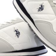 Baskets Blanches/Grises/Marines Femme US Polo ASSN FS1 vue 7