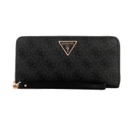 Portefeuille Noir Femme Guess Laurel pas cher