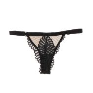 String Noir Femme Les petites Bombes Mia pas cher