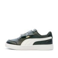 Baskets à scratchs Noires Garçon Puma Shuffle pas cher