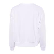 Sweat Blanc/Rose Femme Guess Icon vue 2