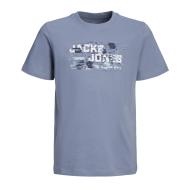 T-shirt Bleu Garçon Jack & Jones Cooutdoor