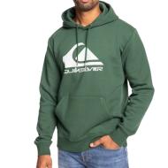 Sudadera verde para hombre Quiksilver Biglogohood barato