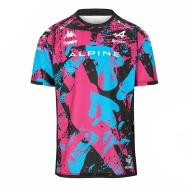 Maillot Noir/Rose/Turquoise Homme Kappa Kombat pas cher