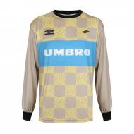 Maillot de Foot Marron/Jaune Homme Umbro Life Code pas cher