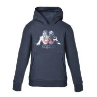 Sweat Bleu Fille Kappa Cache
