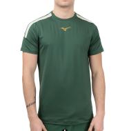 T-shirt de Tennis Vert Homme Mizuno Shadow pas cher