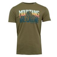 T-shirt Kaki Homme Best Mountain 2001