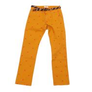 Pantalon chino Moutarde Garçon Scotch & Soda pas cher