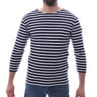 T-Shirt Marine à rayures Homme Teddy Smith OCEAN pas cher
