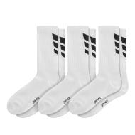 X3 Paires de Chaussettes Blanc Erima 3 Wings pas cher