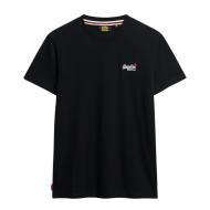 T-Shirt Noir Homme Superdry Essential vue 2