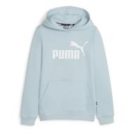 Sweat à Capuche Bleu Mixte Puma Logo Hoodie pas cher