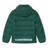 Doudoune Verte Garçon Converse Puffer Black vue 2