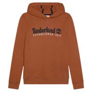 Sweat Marron Garçon Timberland T25U56 pas cher