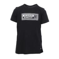 T-Shirt noir garçon Teddy Smith T-Vany MC JR pas cher