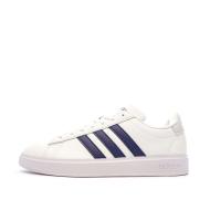 Baskets Blanches/Marine Homme Adidas Grand Court 2.0 HP2531 pas cher